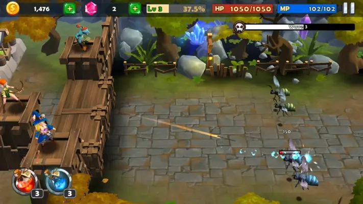 Castle Rush Hero Defense Idle android App screenshot 7