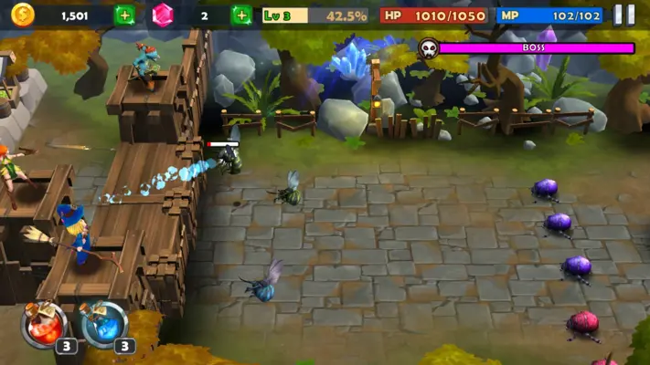 Castle Rush Hero Defense Idle android App screenshot 8